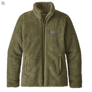 Patagonia Los Gatos Olive Green Fleece Jacket